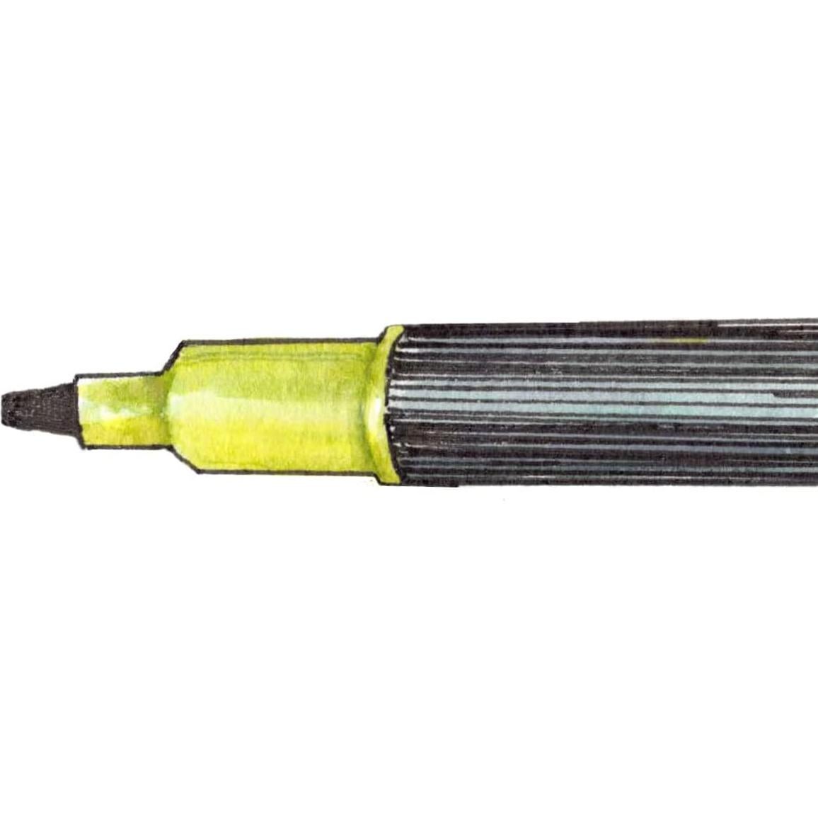 Juego de 6 Marcadores de Caligrafía Speedball 3.0 mm Surtido