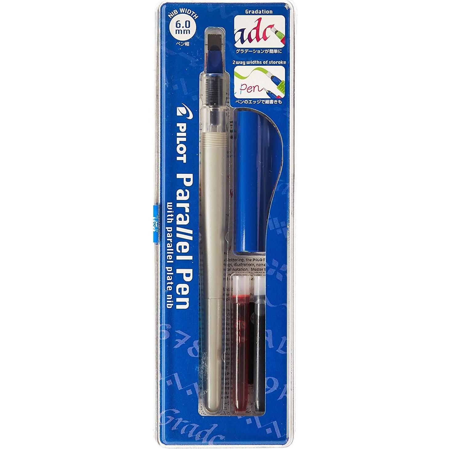 Juego de Plumas de Caligrafía Pilot Parallel 16 Piezas 6mm