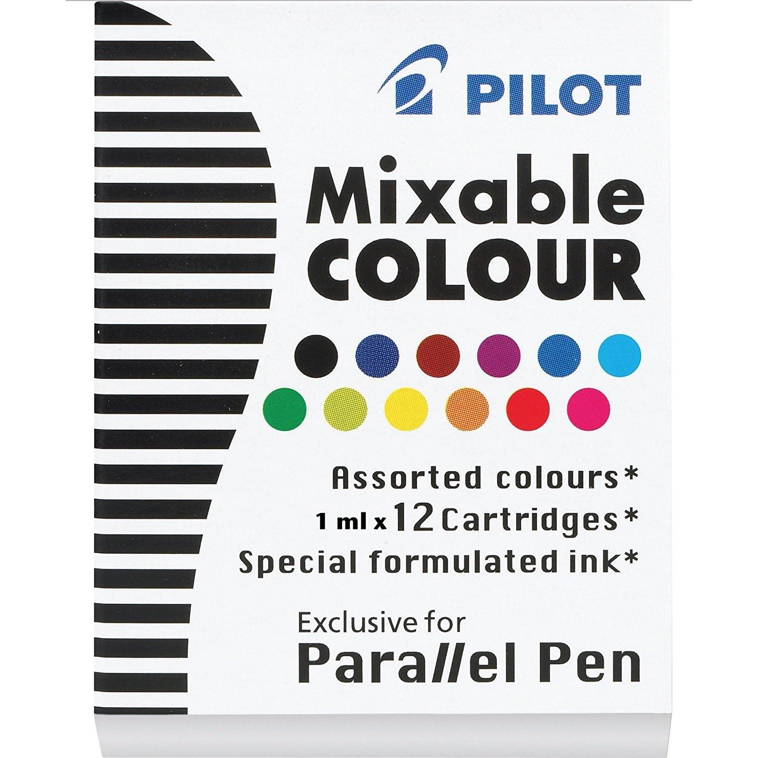 Juego de Plumas de Caligrafía Pilot Parallel 16 Piezas 6mm