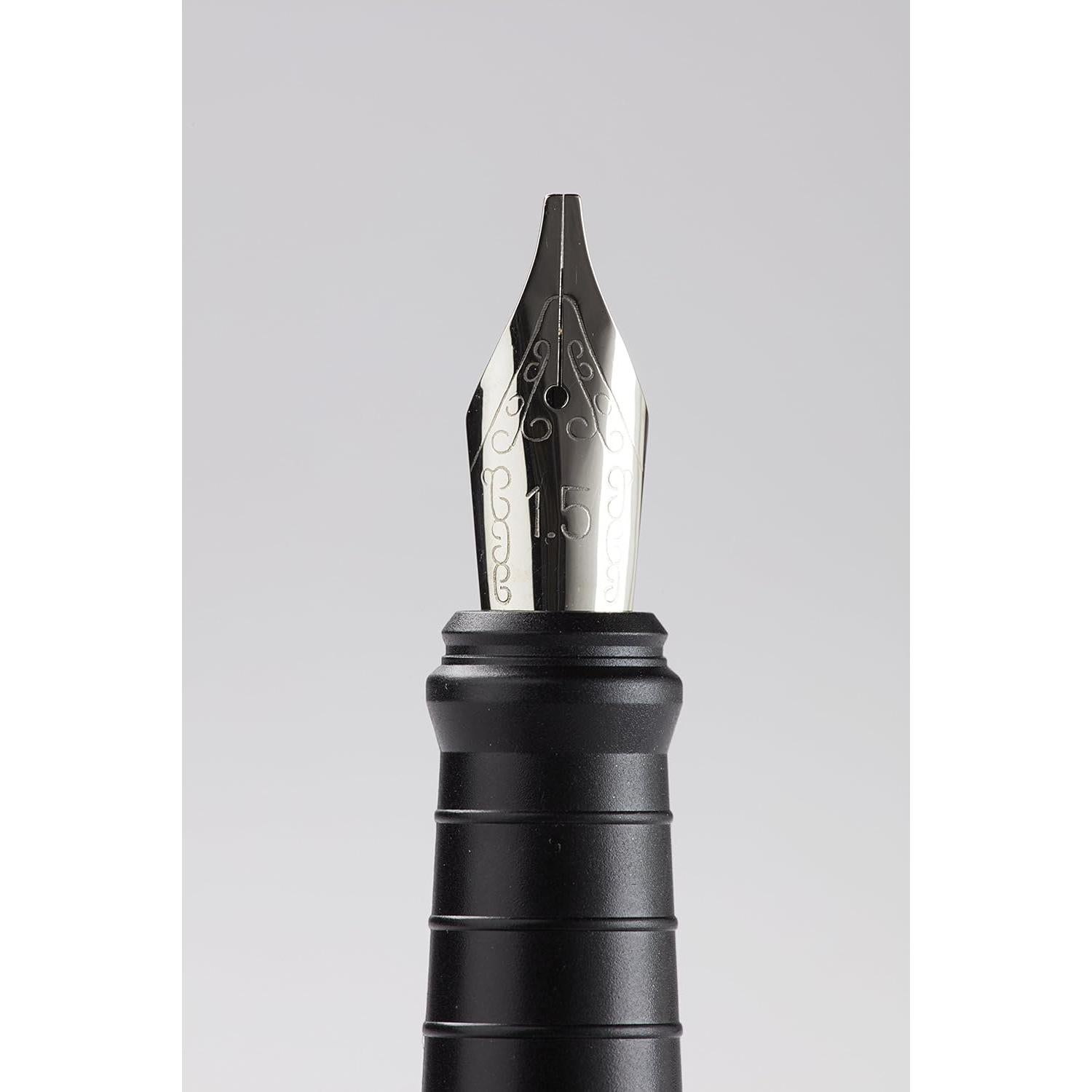 Pluma Estilográfica de Caligrafía Speedball 1.5mm con Tinta