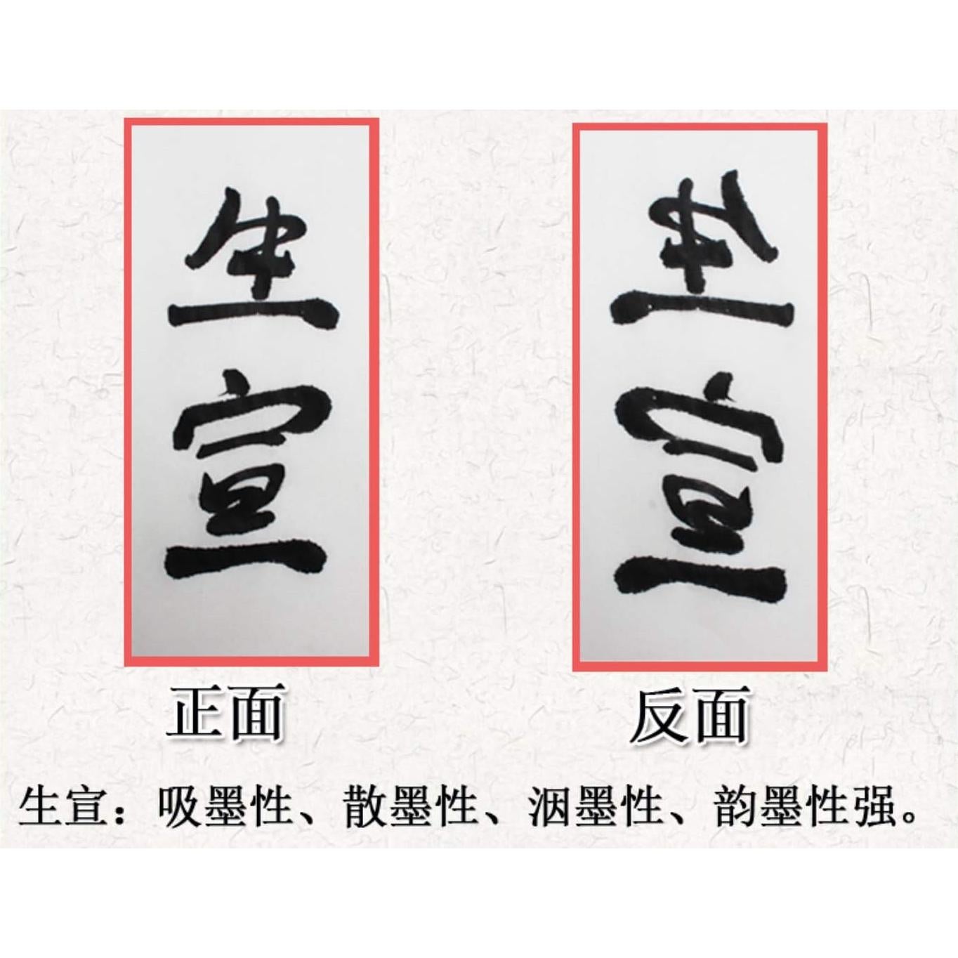 Papel de Caligrafía Chino MEGREZ Xuan 34x68cm 100 Hojas