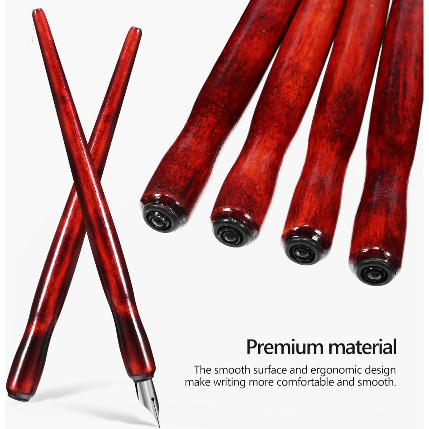 Set de Soporte para Pluma de Inmersión Gadpiparty 12 Piezas Madera