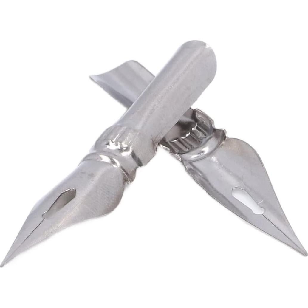 Puntas de Caligrafía Zerodis Metal 10 Pcs para Principiantes