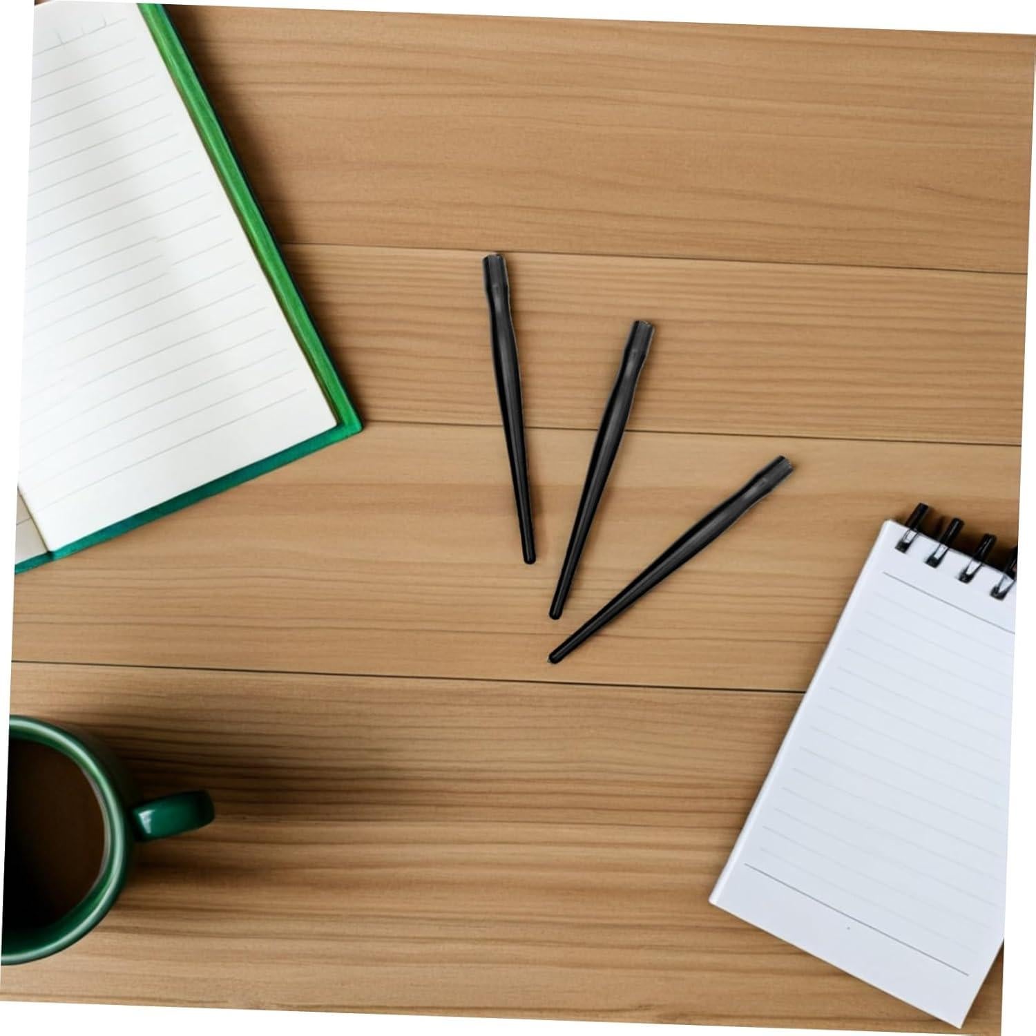 Soportes de Pluma de Cómic Tofficu - 12 Piezas, Negro, Fino 0.3mm