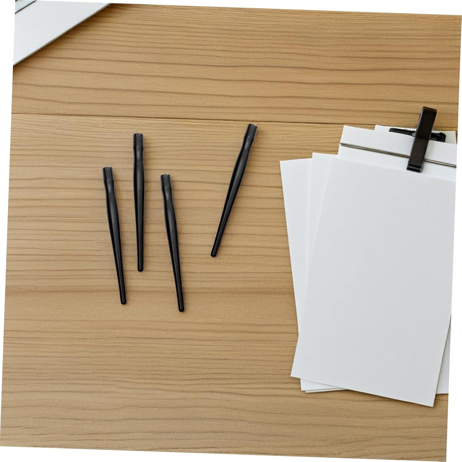 Soportes de Pluma de Cómic Tofficu - 12 Piezas, Negro, Fino 0.3mm