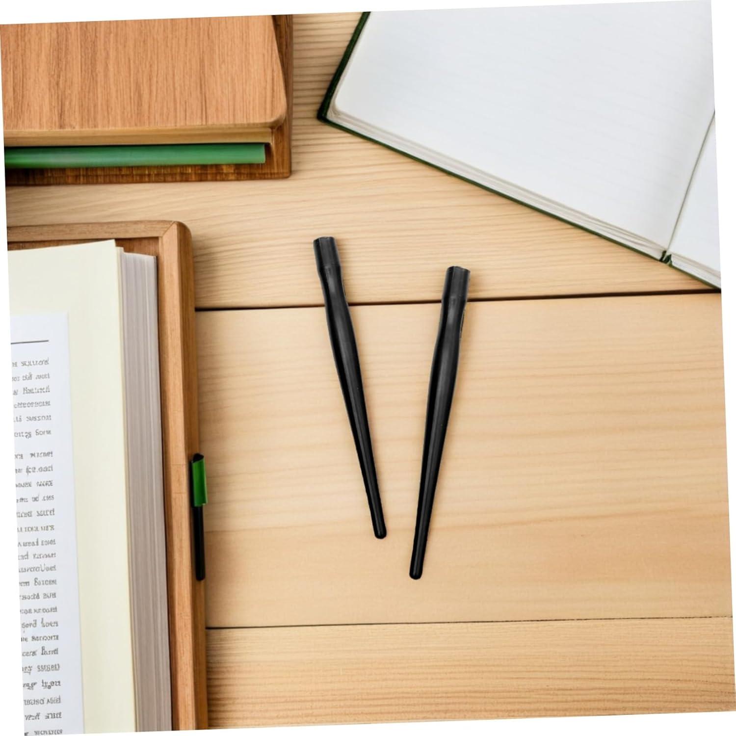 Soportes de Pluma de Cómic Tofficu - 12 Piezas, Negro, Fino 0.3mm