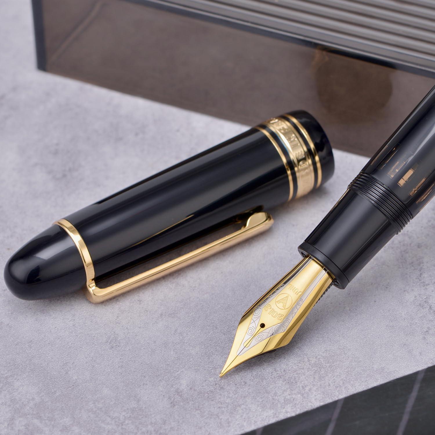 Sección de Pluma Mediana Yongsheng Junlai 930 con Punta de Iridio