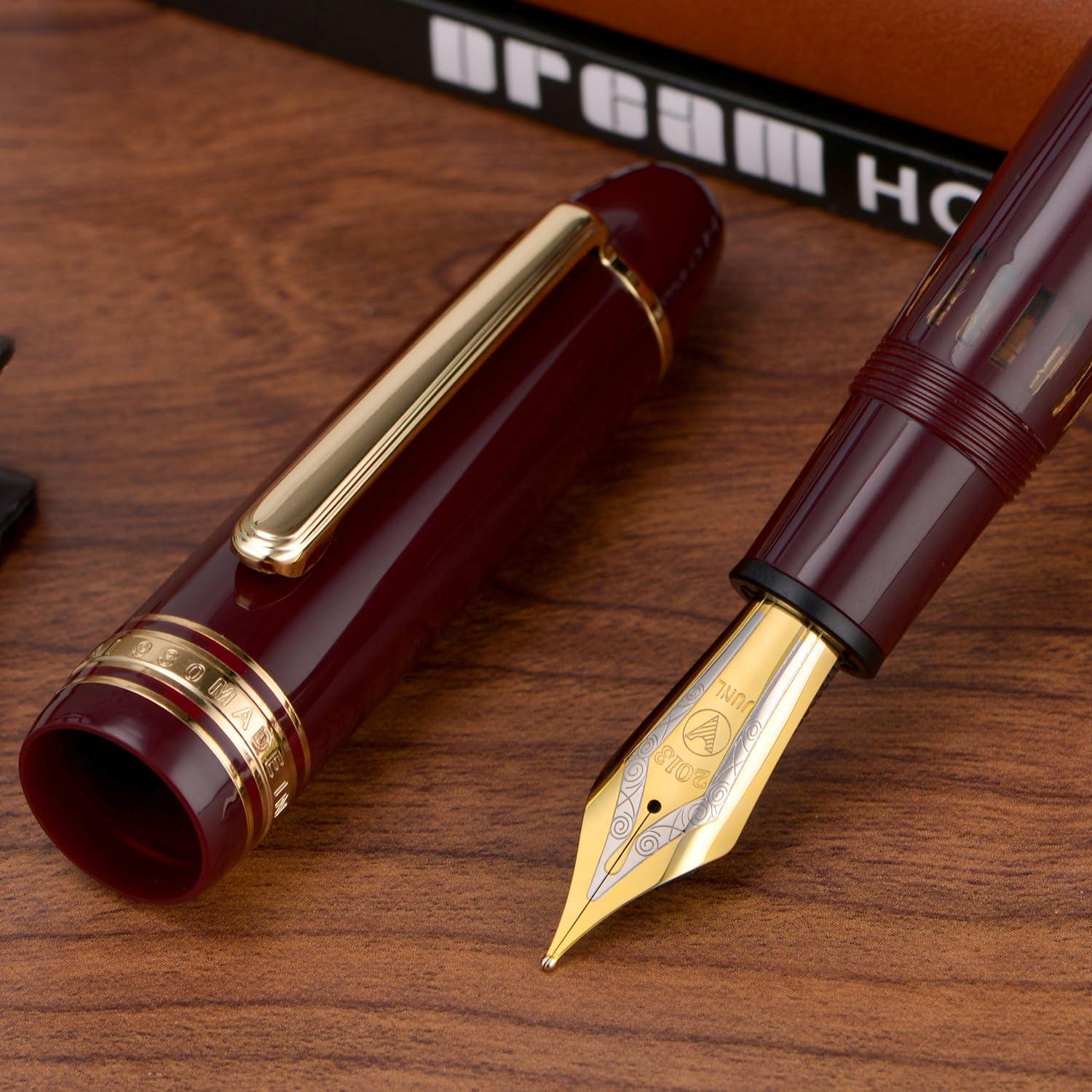 Sección de Pluma Mediana Yongsheng Junlai 930 con Punta de Iridio