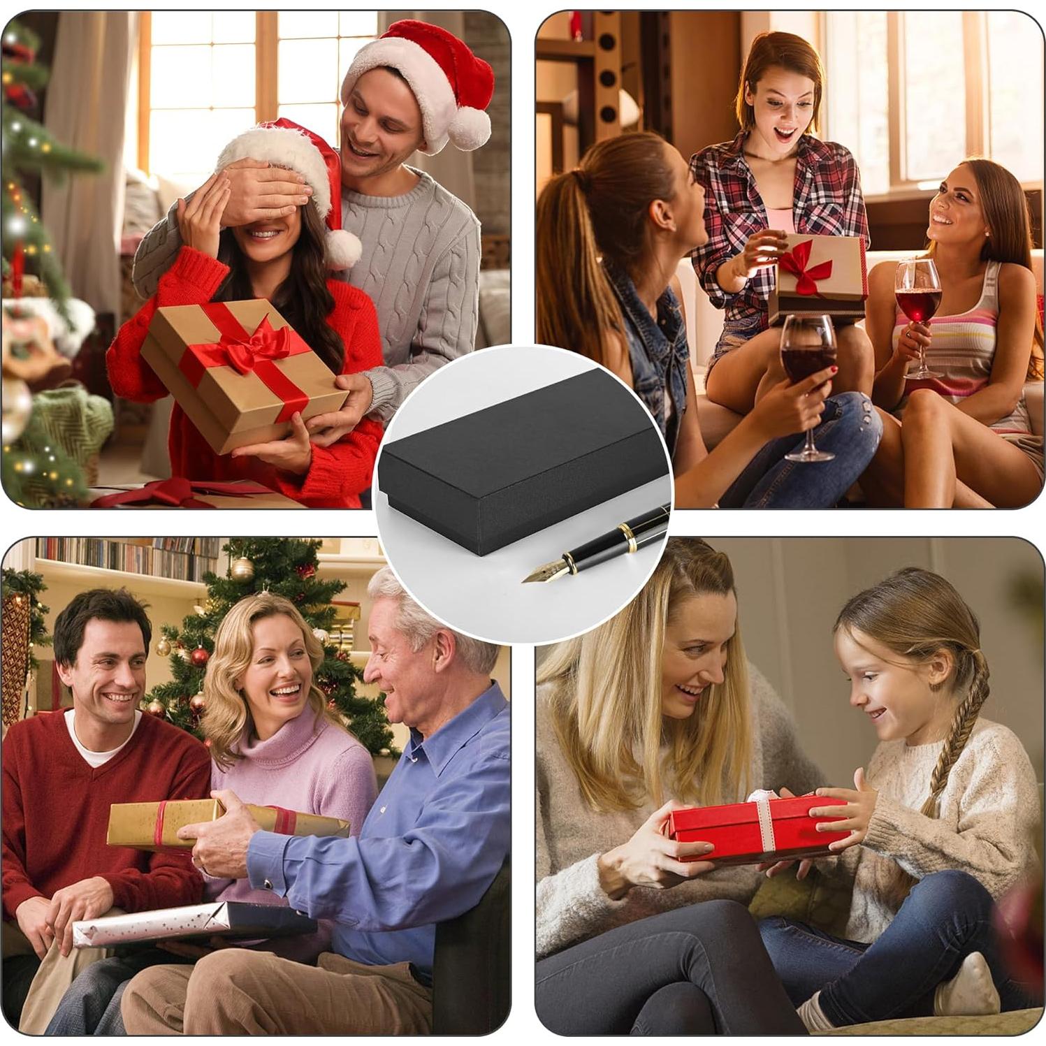 Juego de Pluma Estilográfica LuciLynx con 10 Cartuchos y Estuche