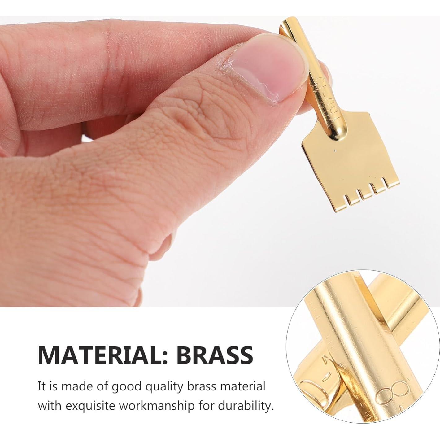 Juego de Plumillas de Caligrafía FAVOMOTO 5 Piezas Latón 0.3mm