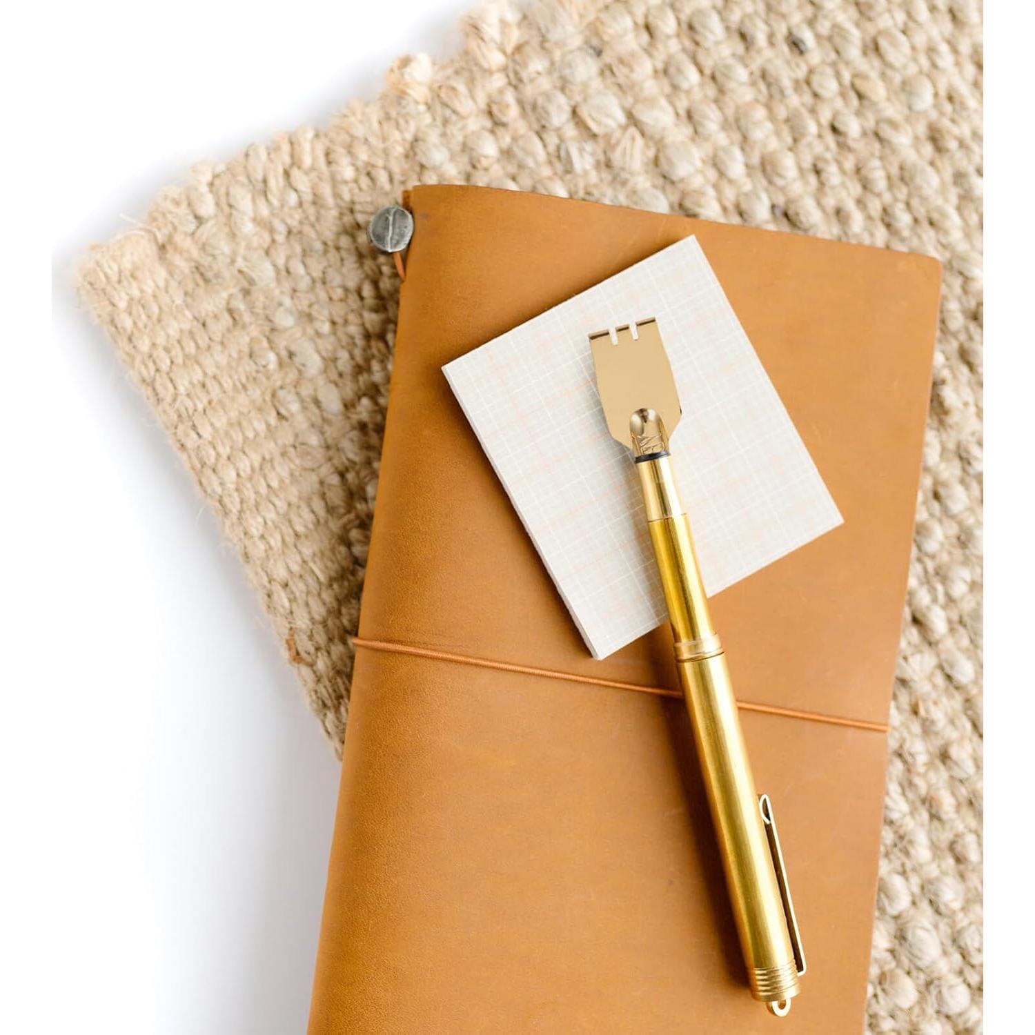 Juego de Plumillas de Caligrafía FAVOMOTO 5 Piezas Latón 0.3mm