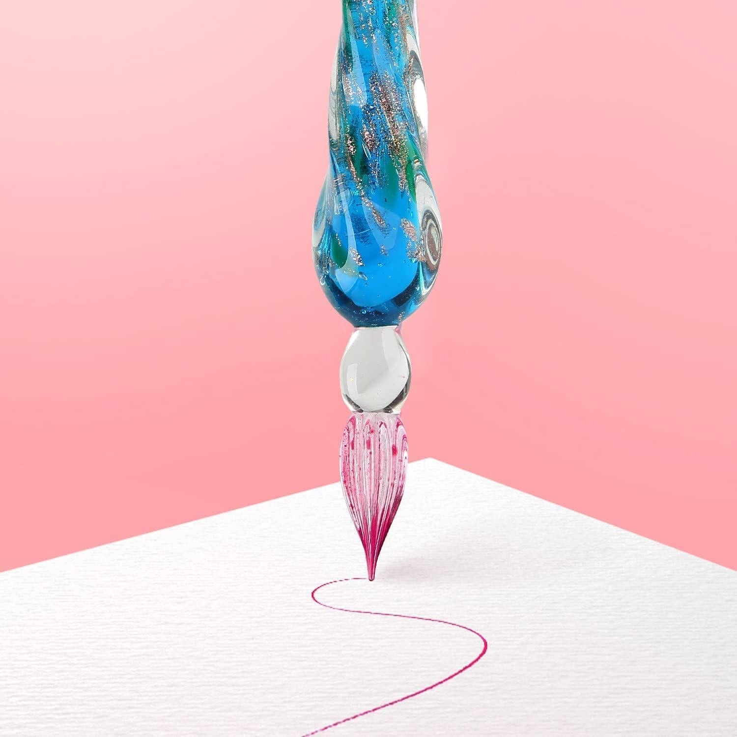 Juego de Caligrafía Mancola con 12 Tintas de Colores 7ml