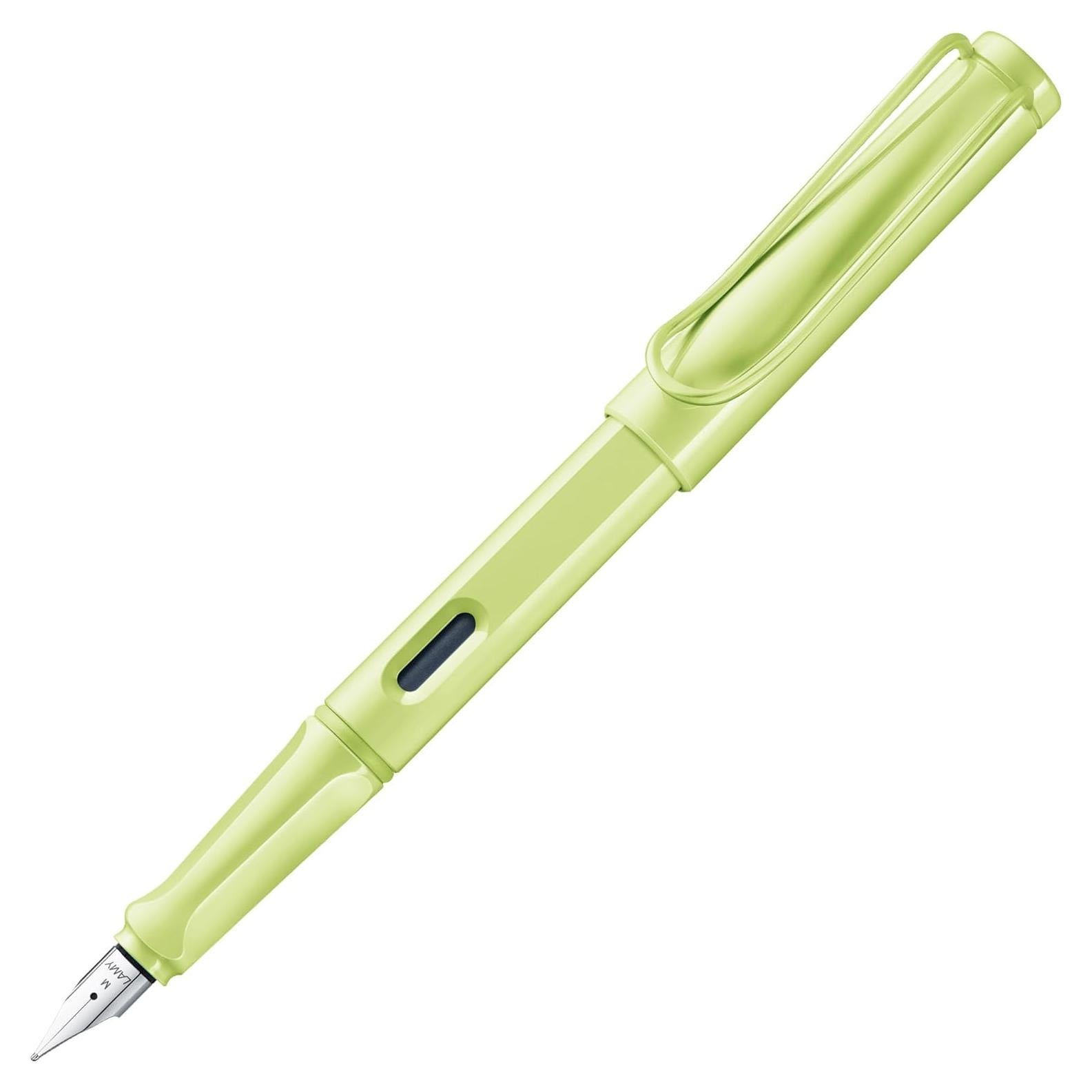Pluma fuente Lamy Safari Verde Primavera con Tinta Azul