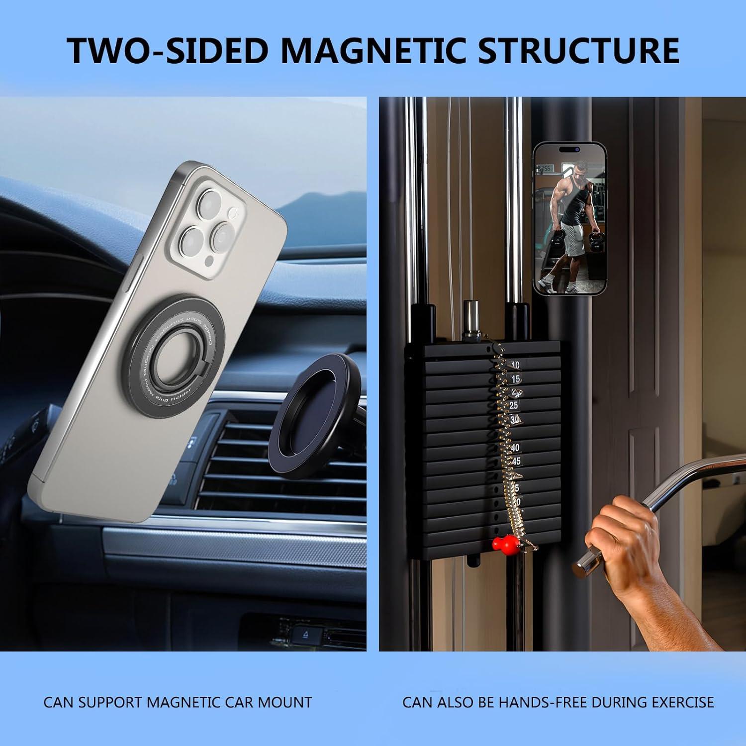 Soporte Magnético para Teléfono ORUNO CXZJ02 360° Negro