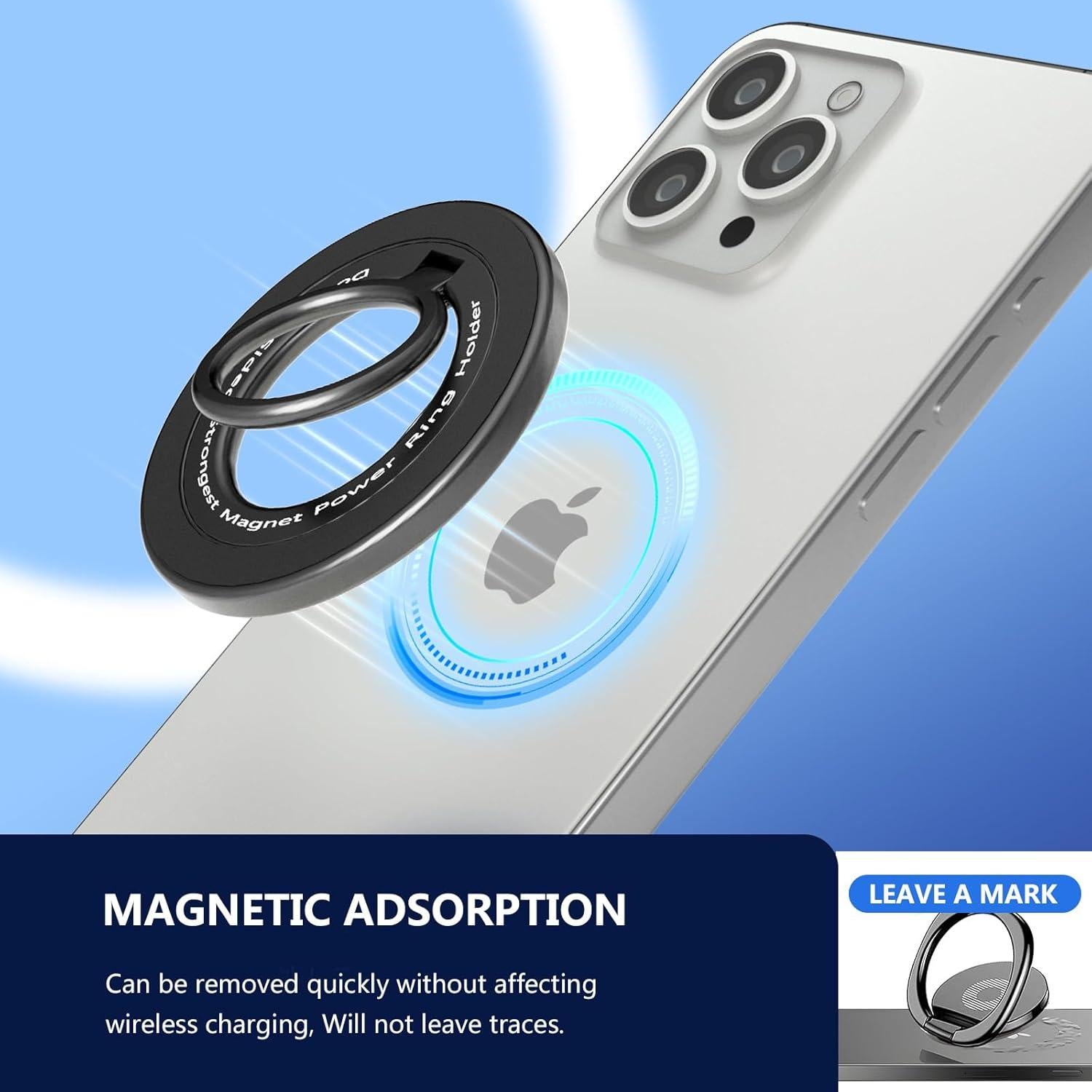 Soporte Magnético para Teléfono ORUNO CXZJ02 360° Negro