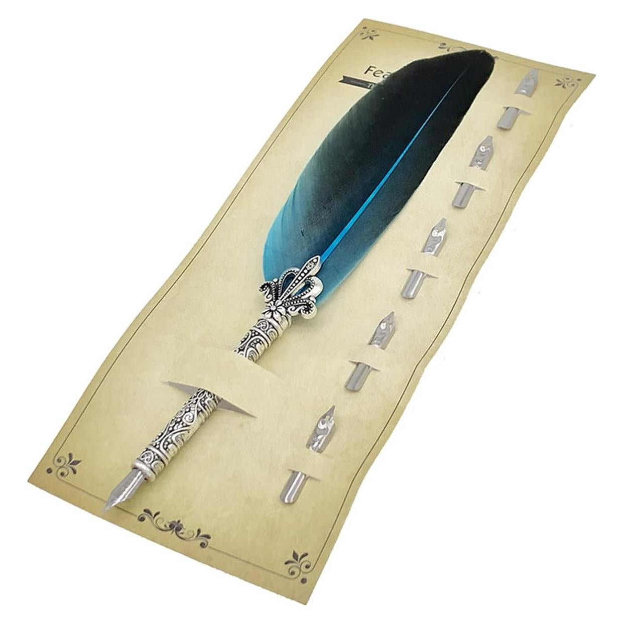 Juego de Pluma de Caligrafía Nafengldf con 5 Puntas Repuesto