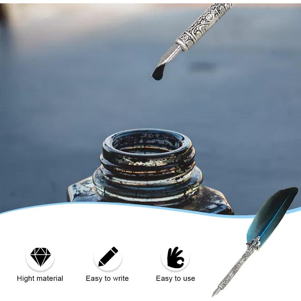 Juego de Pluma de Caligrafía Nafengldf con 5 Puntas Repuesto