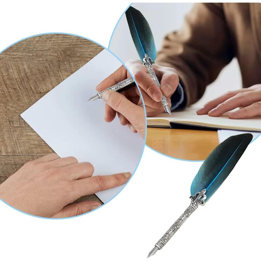 Juego de Pluma de Caligrafía Nafengldf con 5 Puntas Repuesto