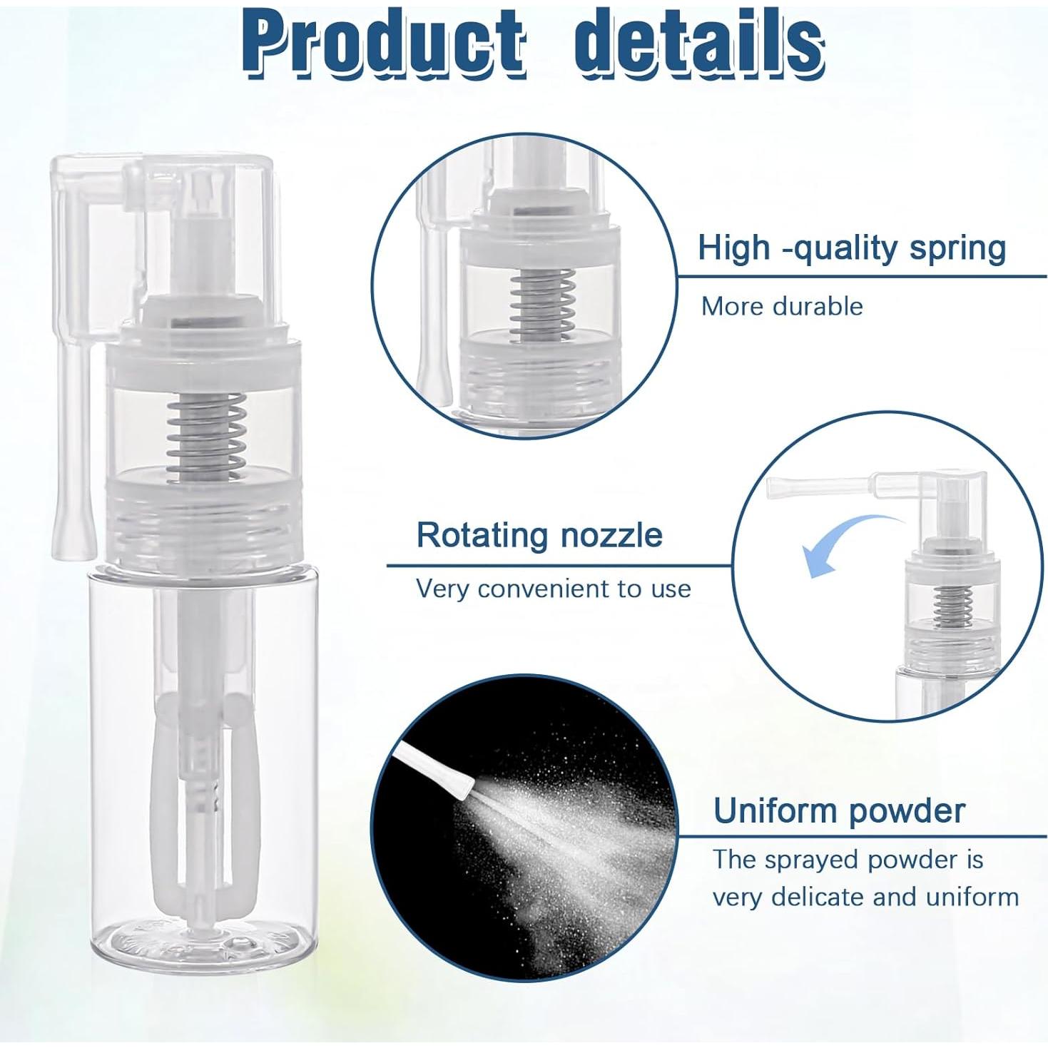 Botellas de Spray de Brillo KALIONE 35ml - 2 Piezas Reutilizables