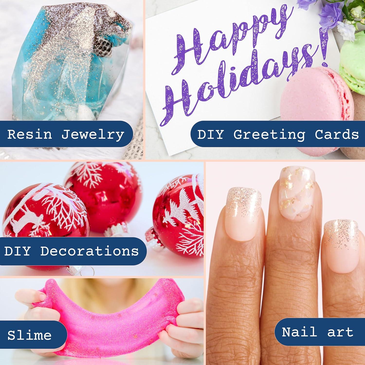 Tarro apilable de purpurina extra fina Sulyn 2 oz no tóxico