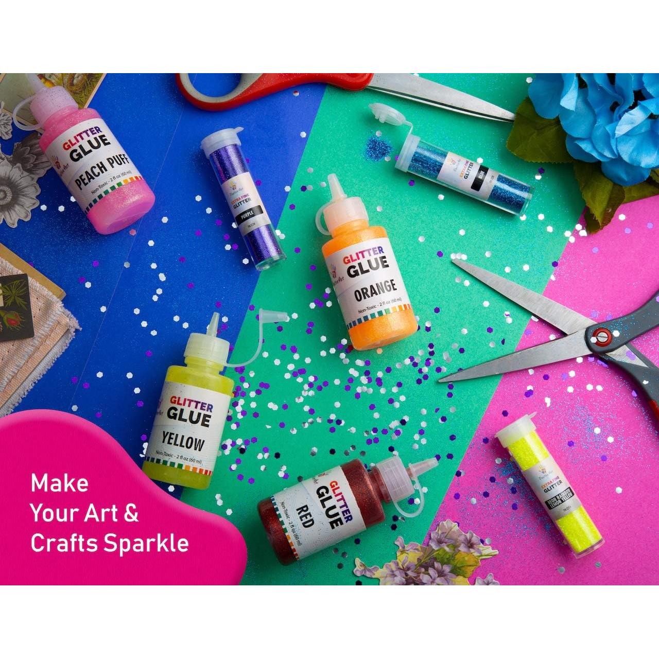 Set de Purpurina Extra Fina Positive Art 60 Colores 260g