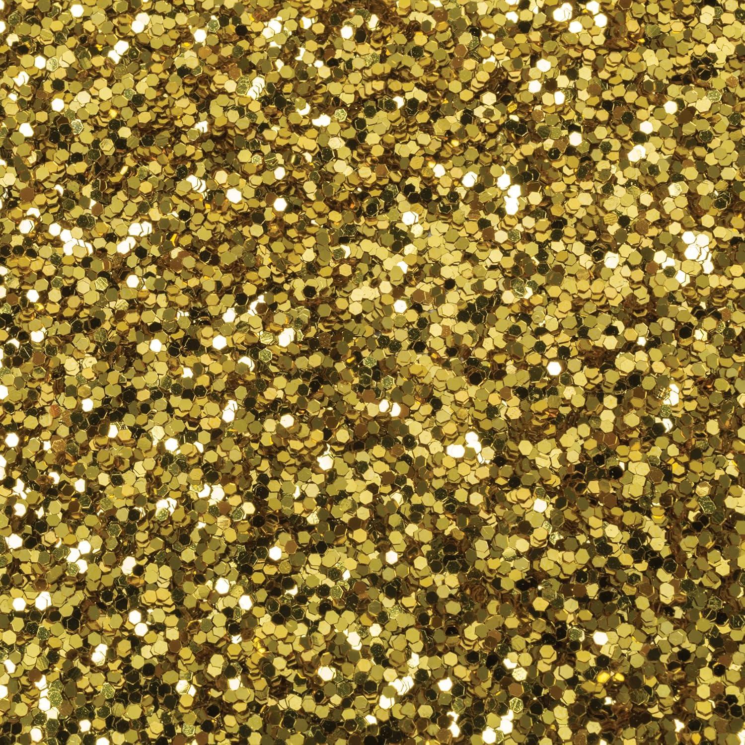 Glitter Oro 113.4 g SPECTRA Cristales Brillantes Hexagonales