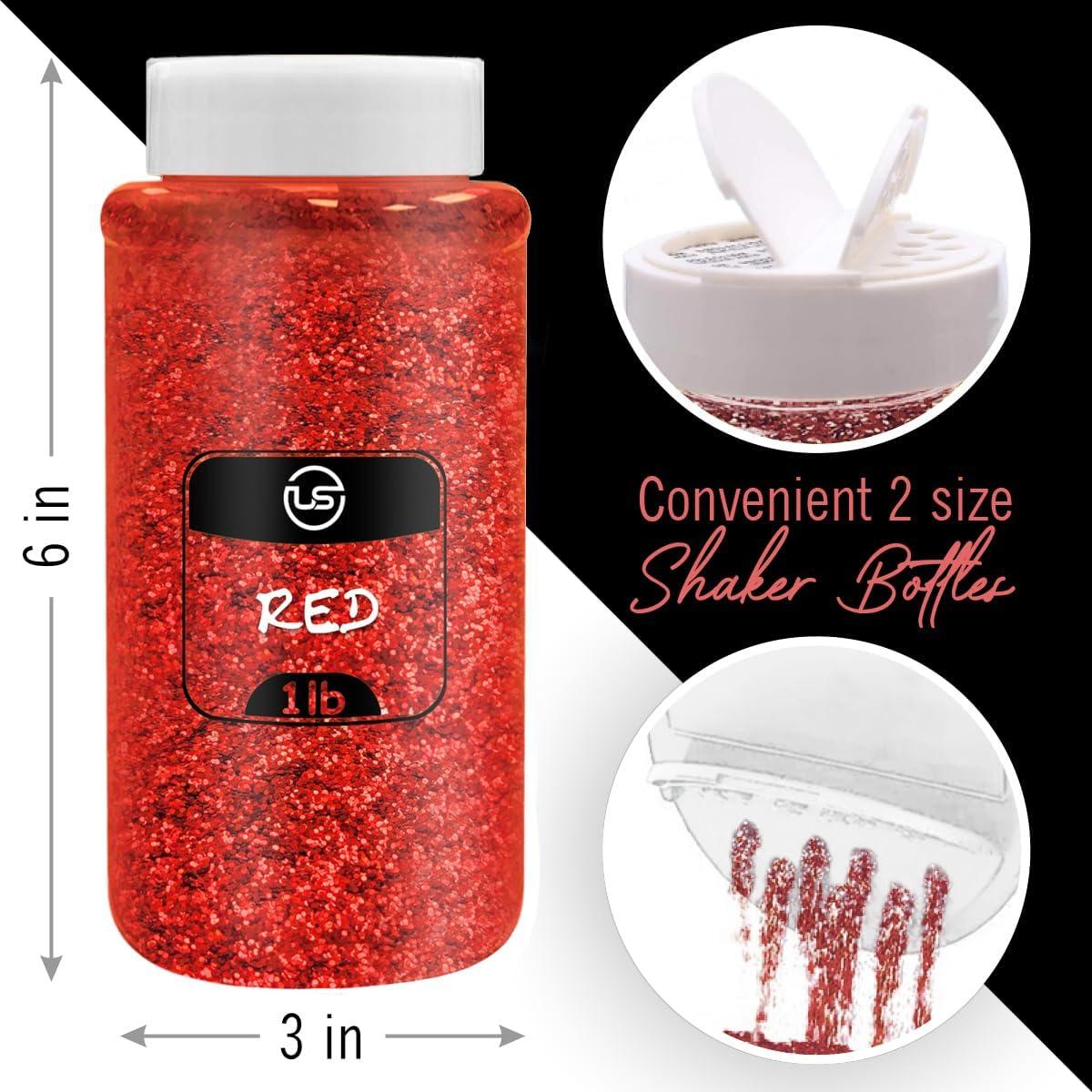 Juego de Brillantina Fina Ultimate Stationery 3 Colores 0.45 kg