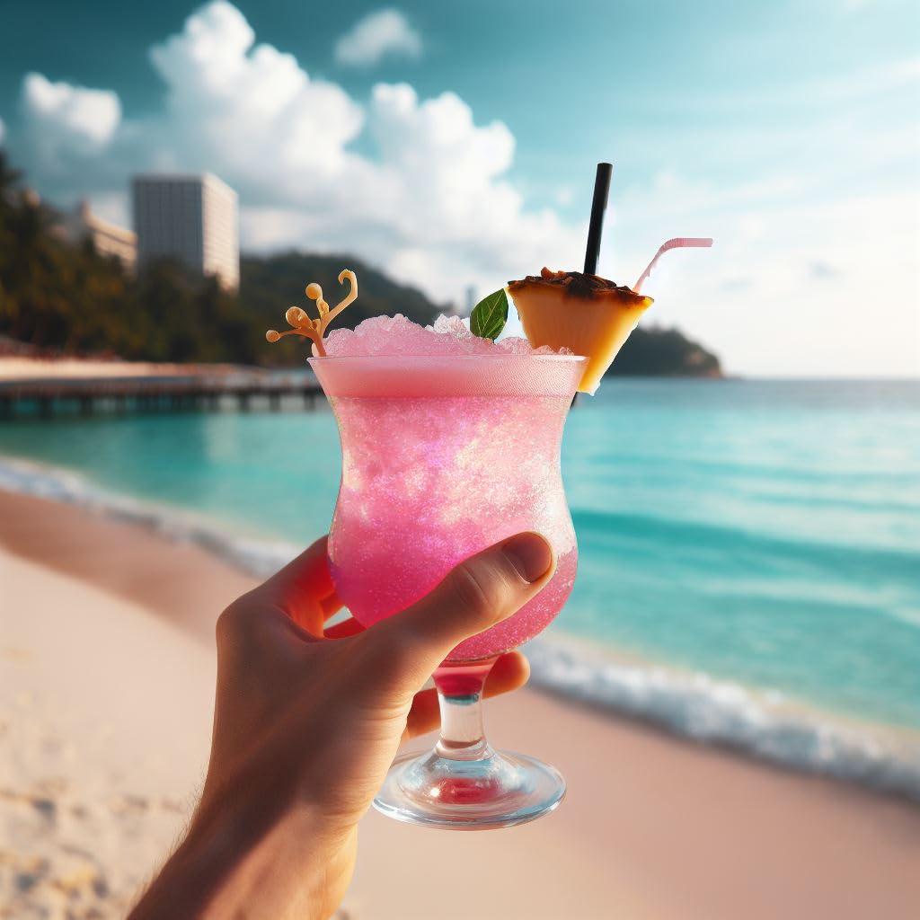 Brew Glitter Rosa Brillo Comestible 4g para Bebidas