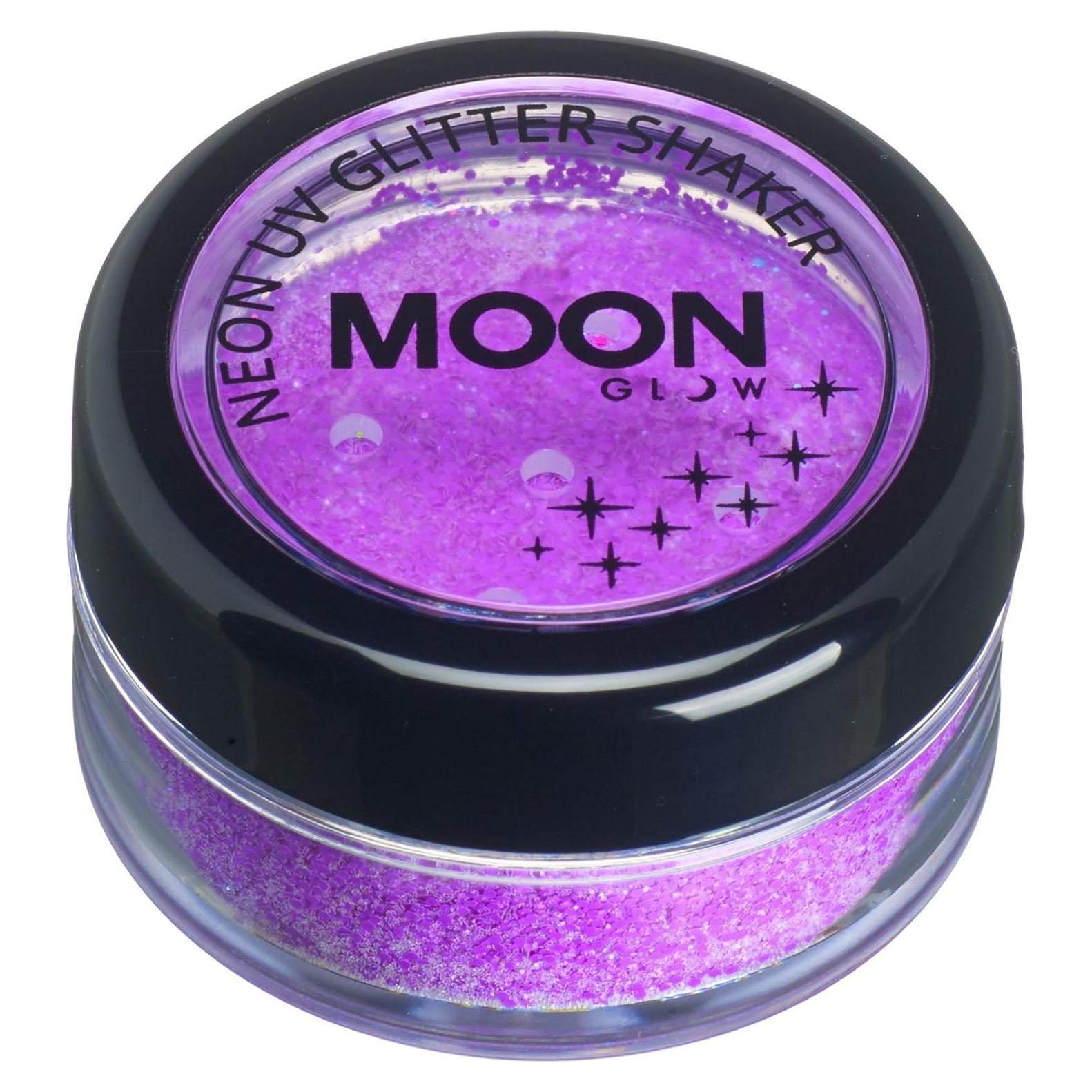 Brillo Neón UV Moon Glow 5g Púrpura - Efecto Fluorescente