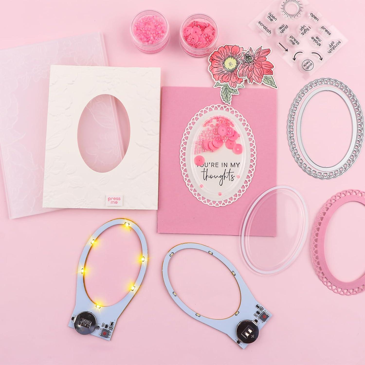 Cubiertas Shaker Transparentes 3D Briartw 20 Pcs 8.89 cm