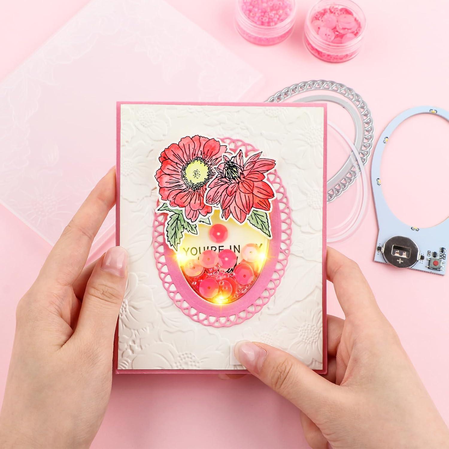 Cubiertas Shaker Transparentes 3D Briartw 20 Pcs 8.89 cm