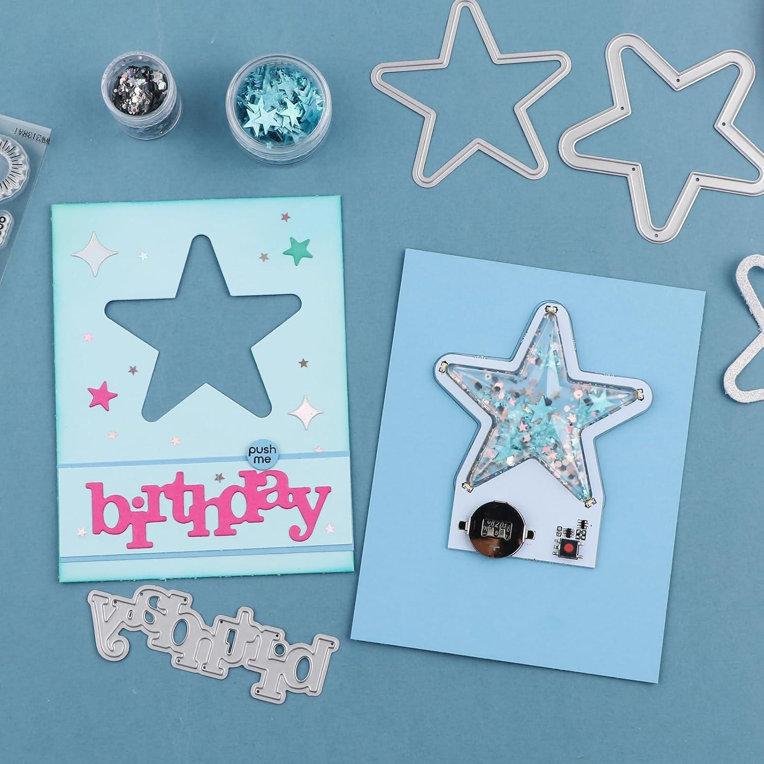 Cubiertas de Shaker 3D Briartw 20 Pcs Plástico Transparente