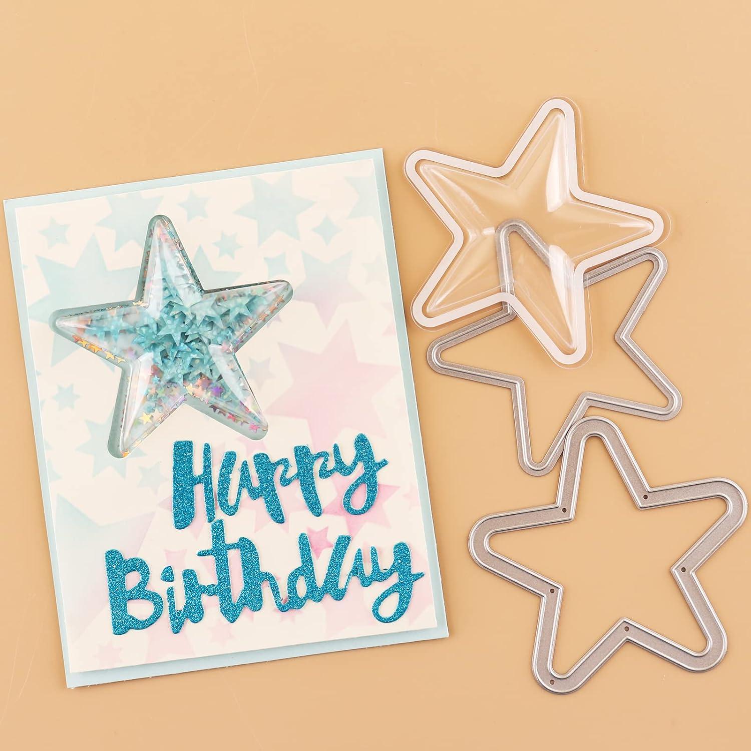 Cubiertas de Shaker 3D Briartw 20 Pcs Plástico Transparente