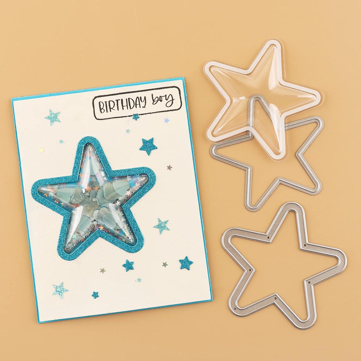 Cubiertas de Shaker 3D Briartw 20 Pcs Plástico Transparente