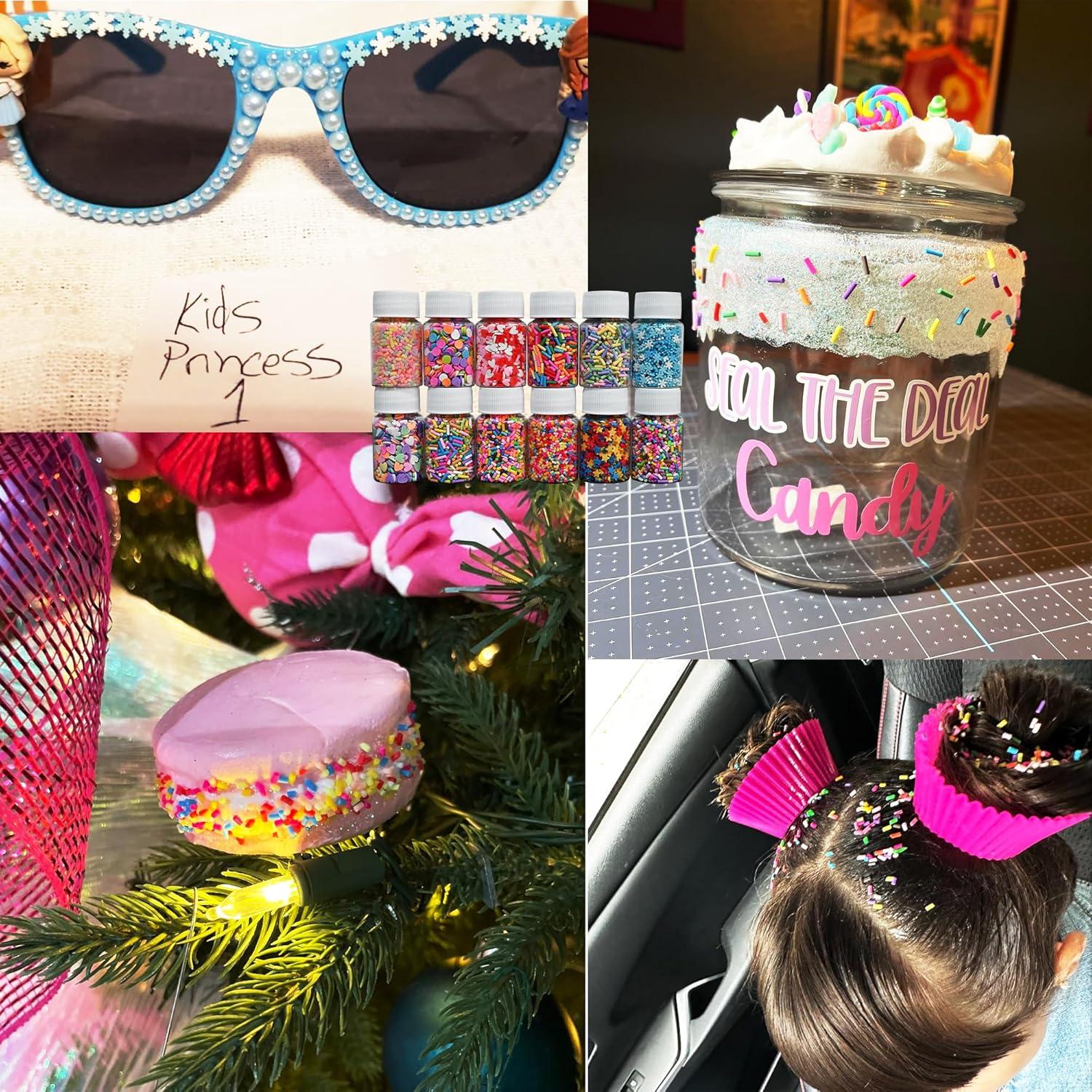 Chispas Falsas de Arcilla Polimérica LIKETURE 180g Multicolor