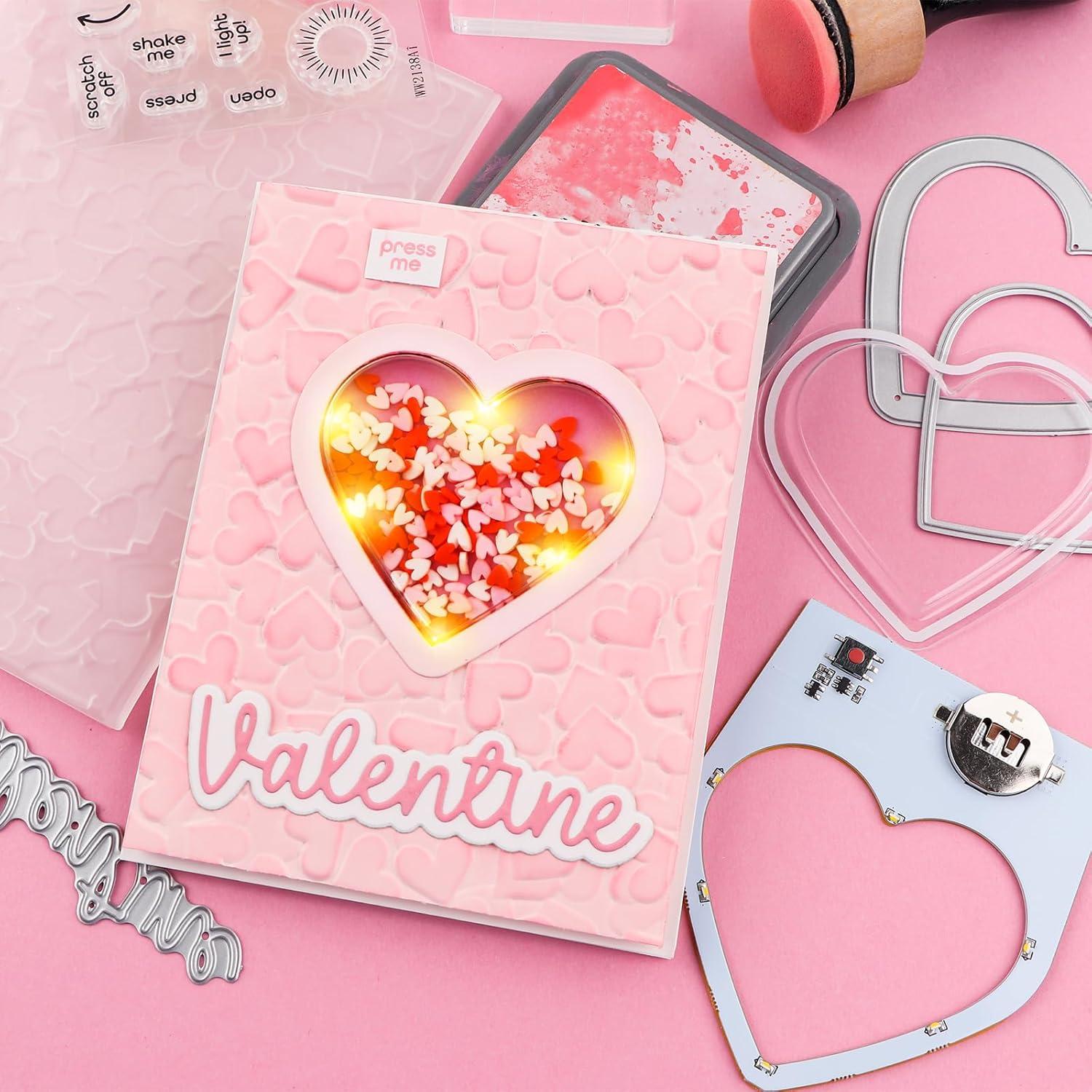 Cubiertas Shaker 3D Briartw 20 Pcs Plástico Transparente