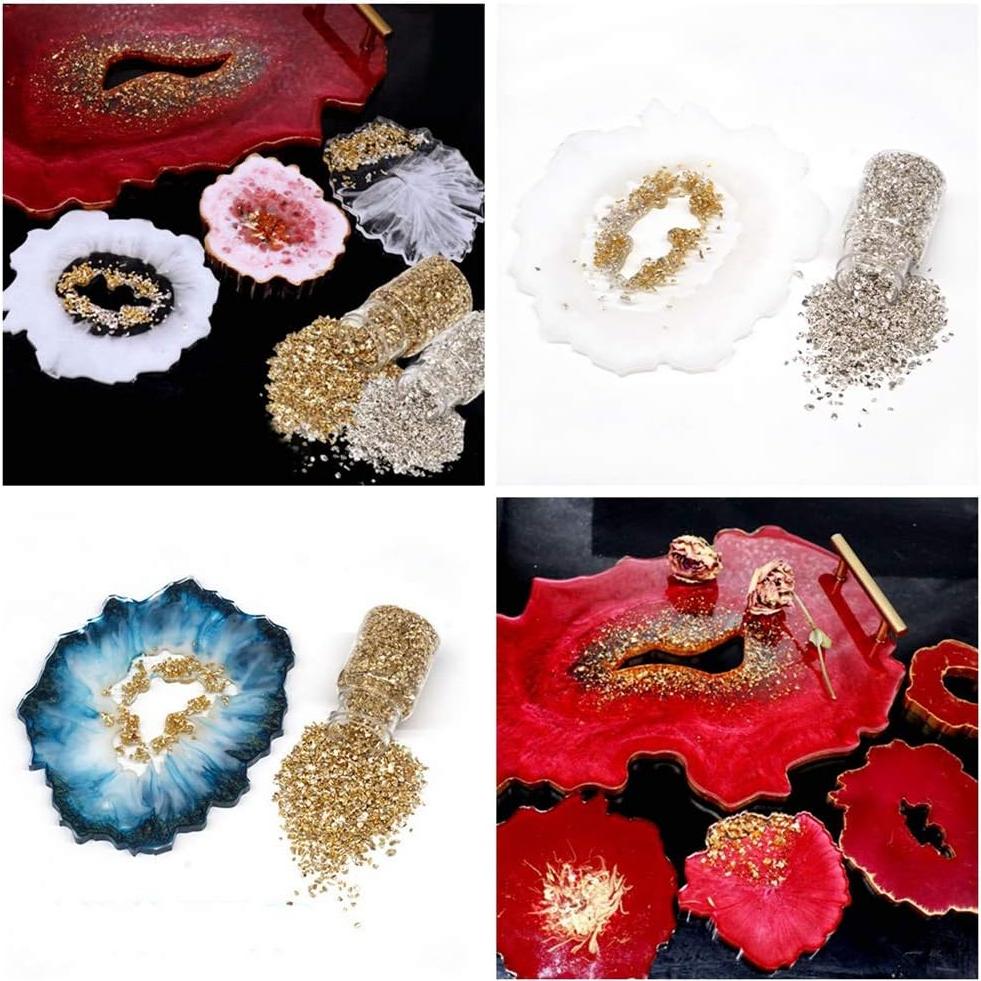 Chips de Vidrio Triturado Cmidy Multicolor 100g 2-4mm Manualidades