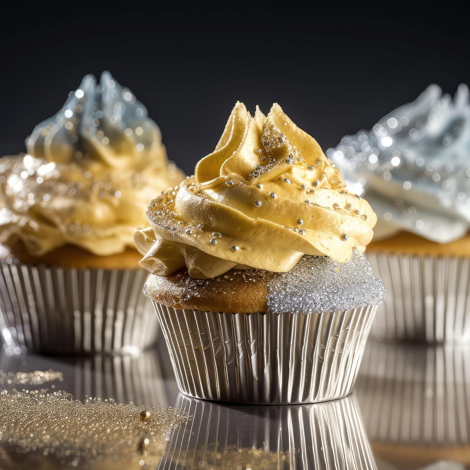 Brillantina Azúcar Comestible Plata 93g - Decoración Pasteles