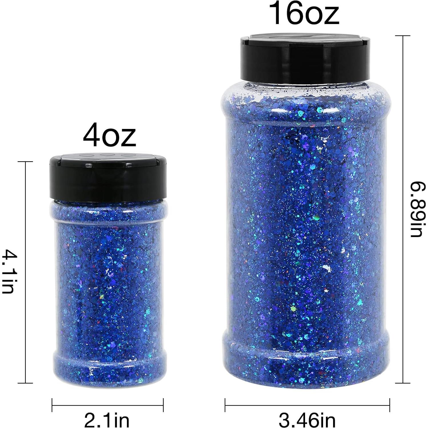 Brillo Grueso a Granel TORC 113g Azul Real Holográfico