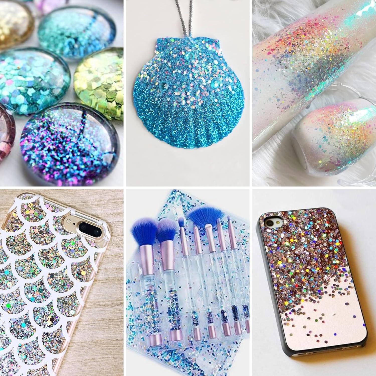 Brillo Grueso a Granel TORC 113g Azul Real Holográfico