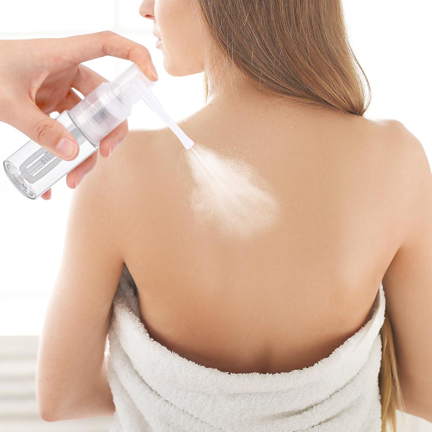 Botellas de Spray de Polvo Vin Beauty 35ml + 14ml Reutilizables