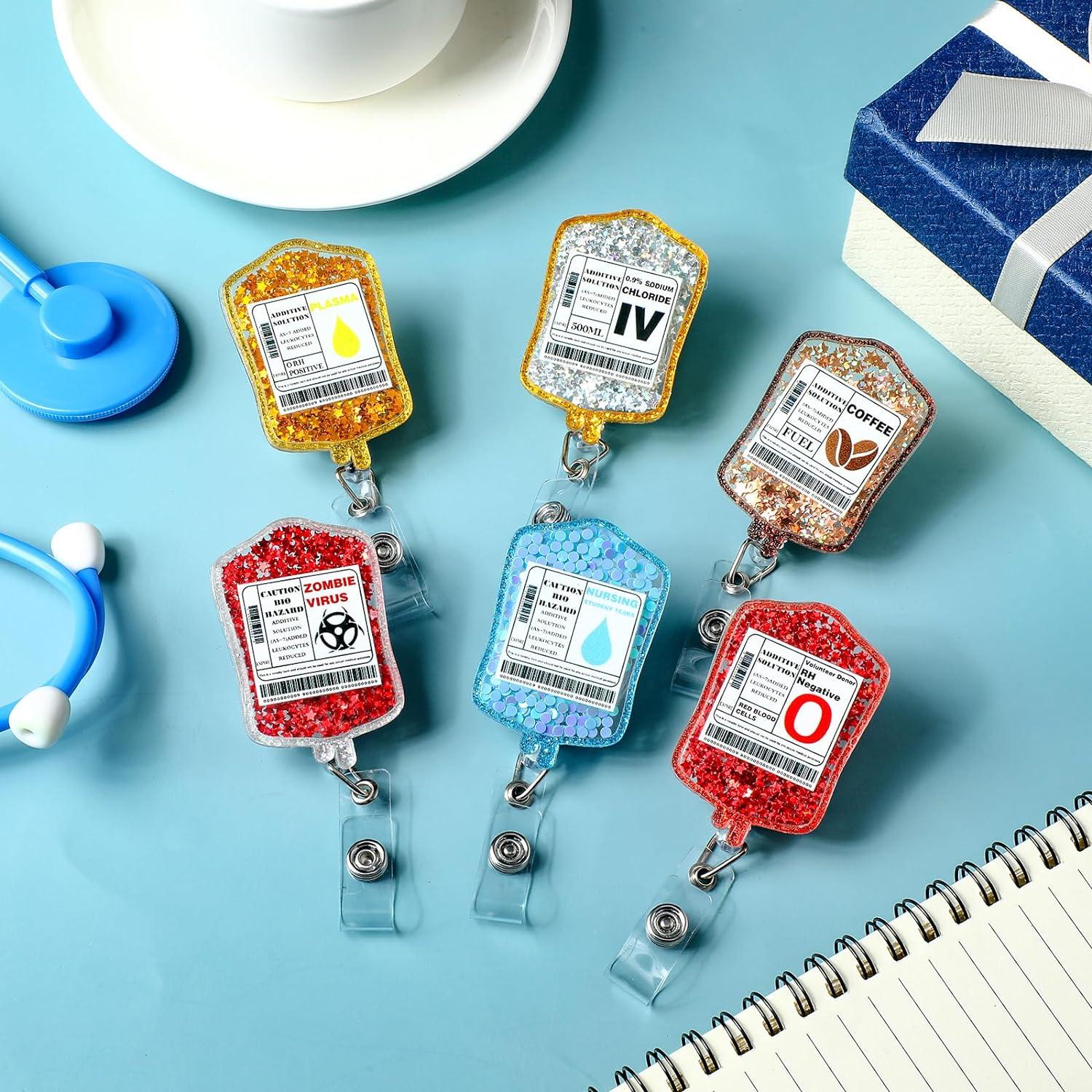 Porta Etiquetas de Identificación Quelay 6 Pcs Brillo Retráctil