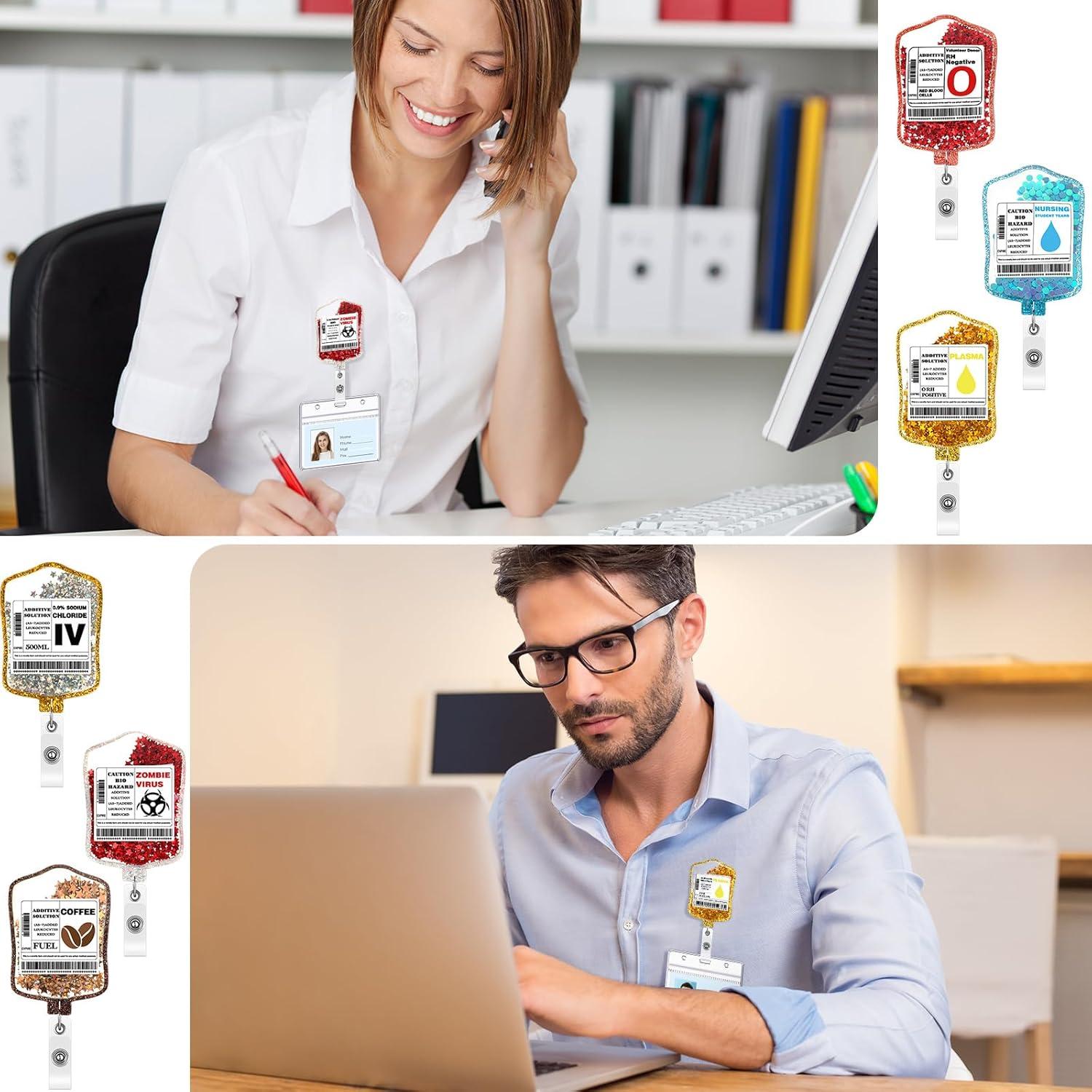 Porta Etiquetas de Identificación Quelay 6 Pcs Brillo Retráctil