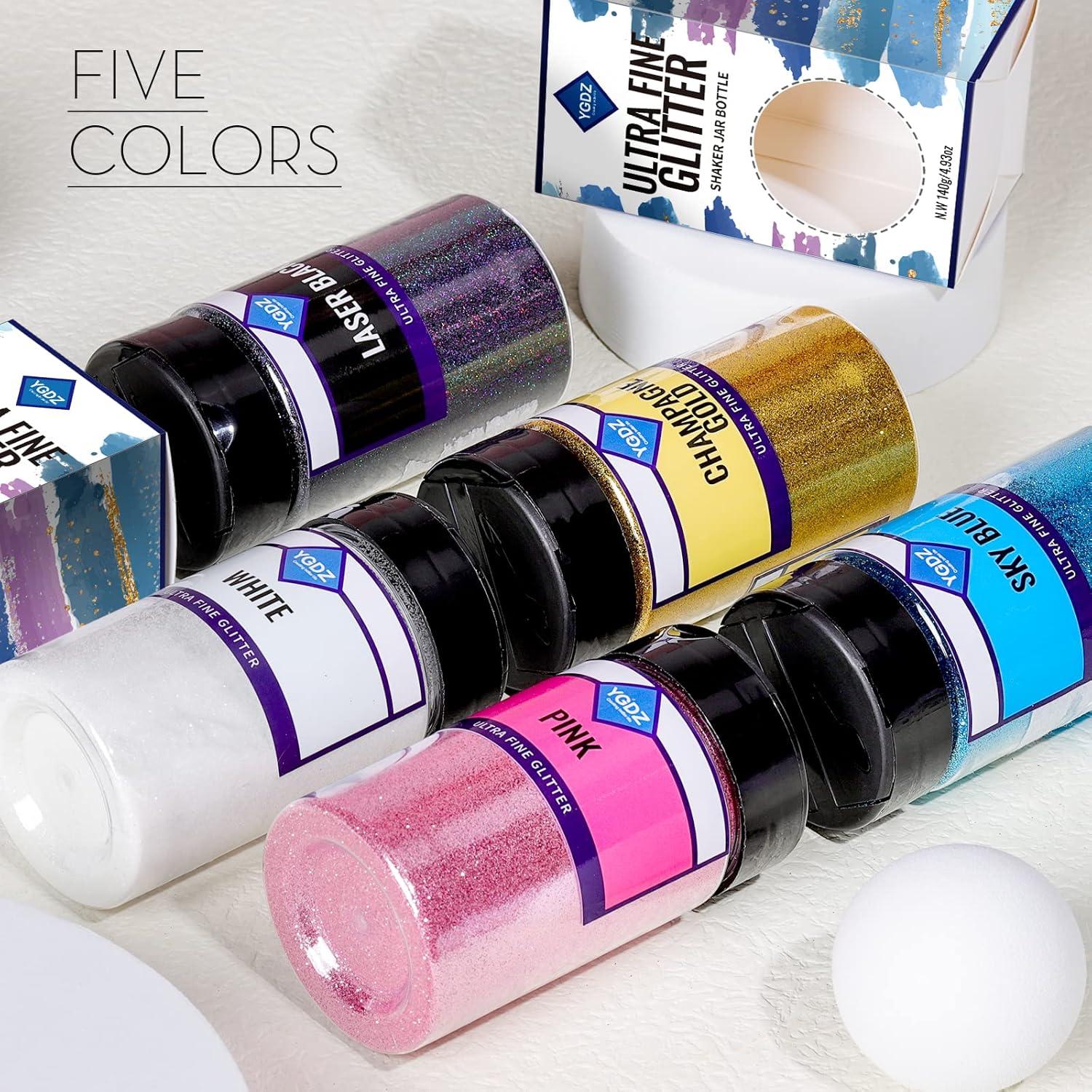 Glitter Azul Fino YGDZ 140g - Brillo para Manualidades y Uñas