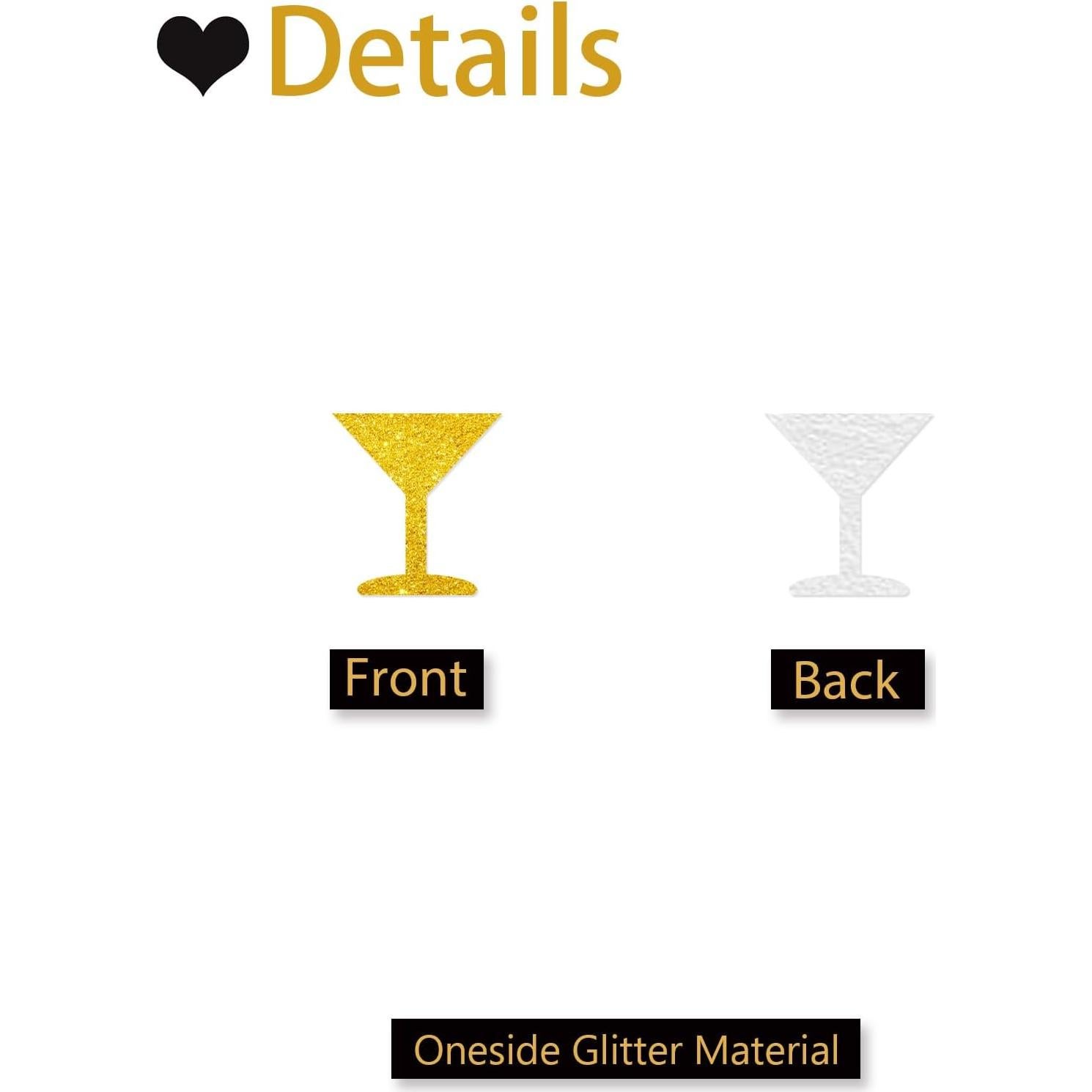 Confeti de Martini Brillante 120PCS para Fiesta - MINUET