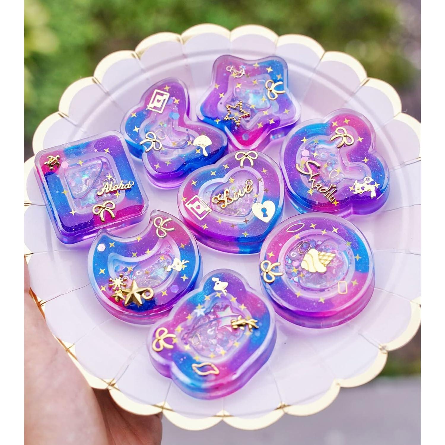 Molde de Silicona para Resina Xidmold 10x1.3x22cm 1pc + 40 Hojas PVC