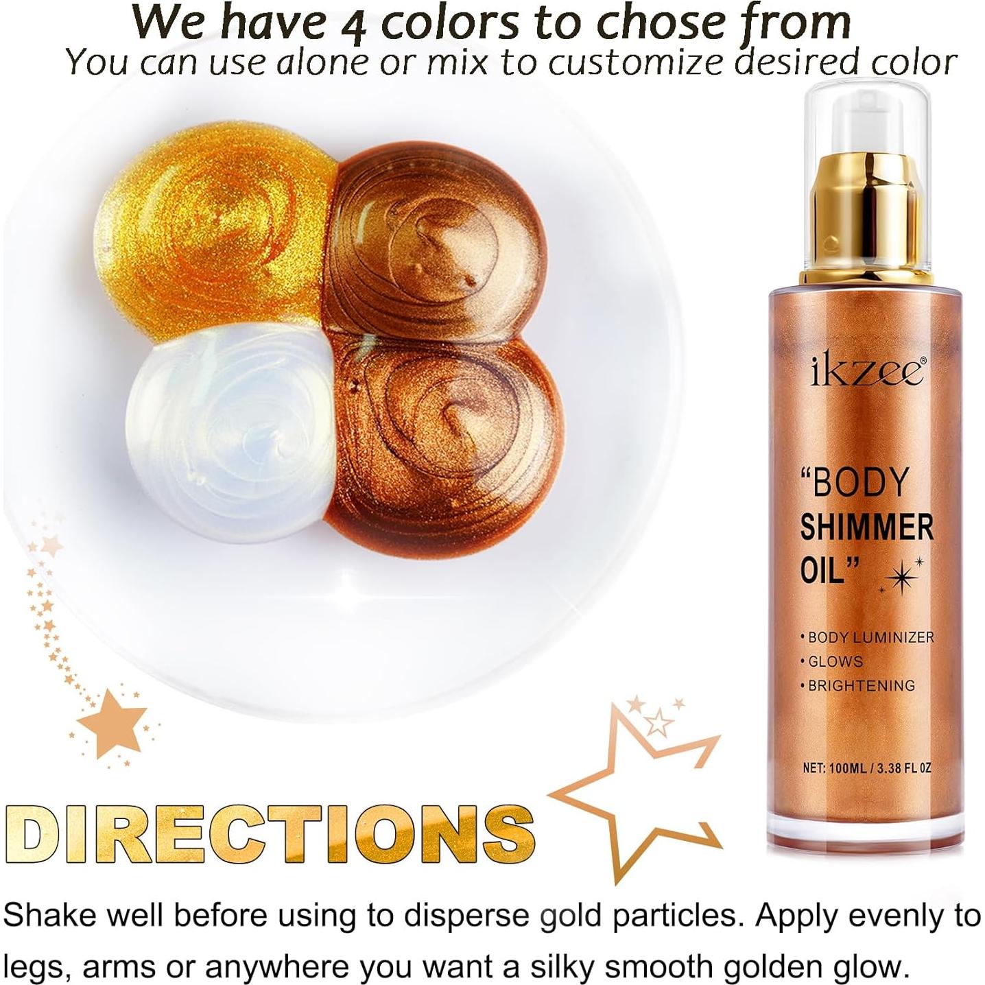 Aceite Brillante Iluminador UCANBE 100ml - Marrón Dorado