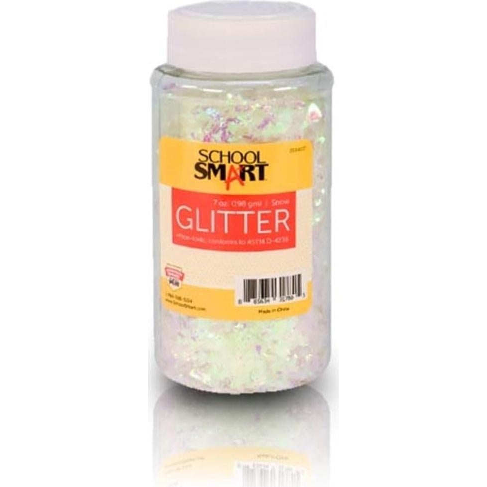 Brillo de Manualidades Nieve Escuela Inteligente 198g No Tóxico