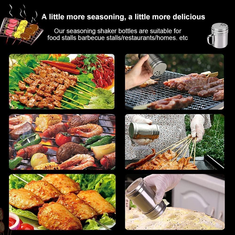 Juego de 3 Tamizadores de Especias Dualshine con Mango de Acero Inoxidable