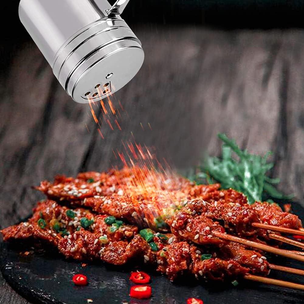 Juego de 3 Tamizadores de Especias Dualshine con Mango de Acero Inoxidable